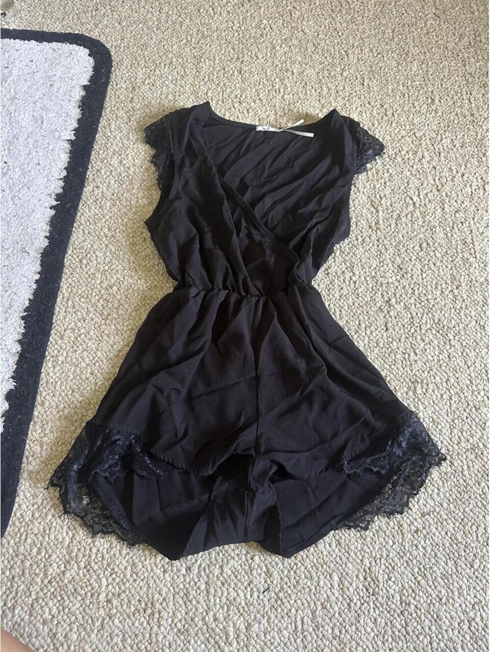 Urban Outfitters Kimchi Blue Lace trim Romper